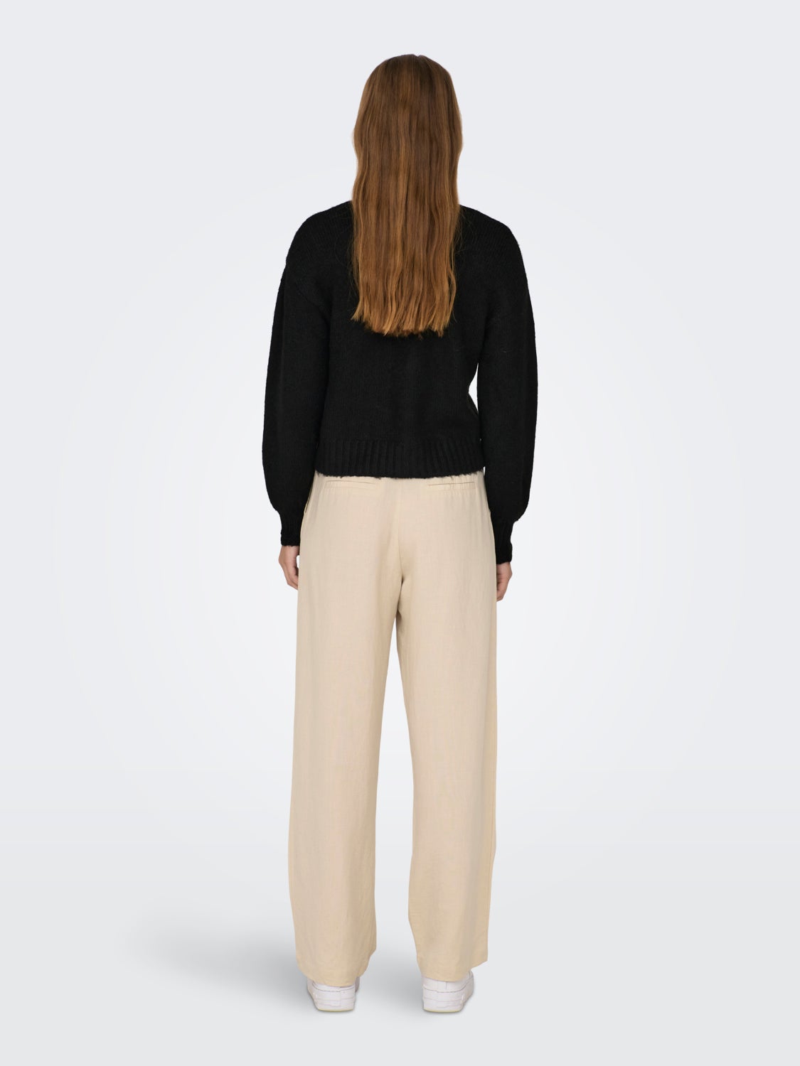 V-Neck Knit Cardigan