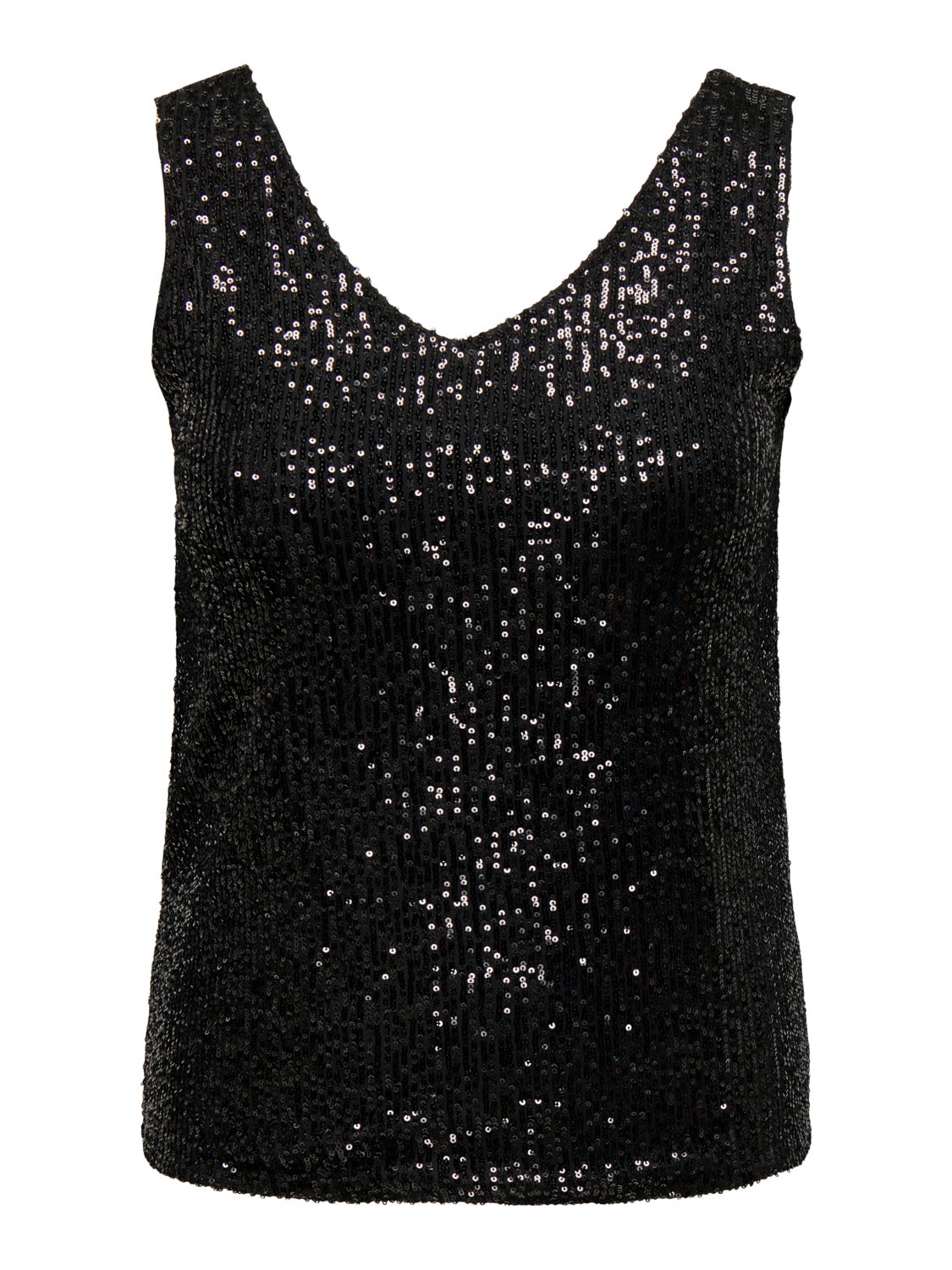 Curvy sequin top