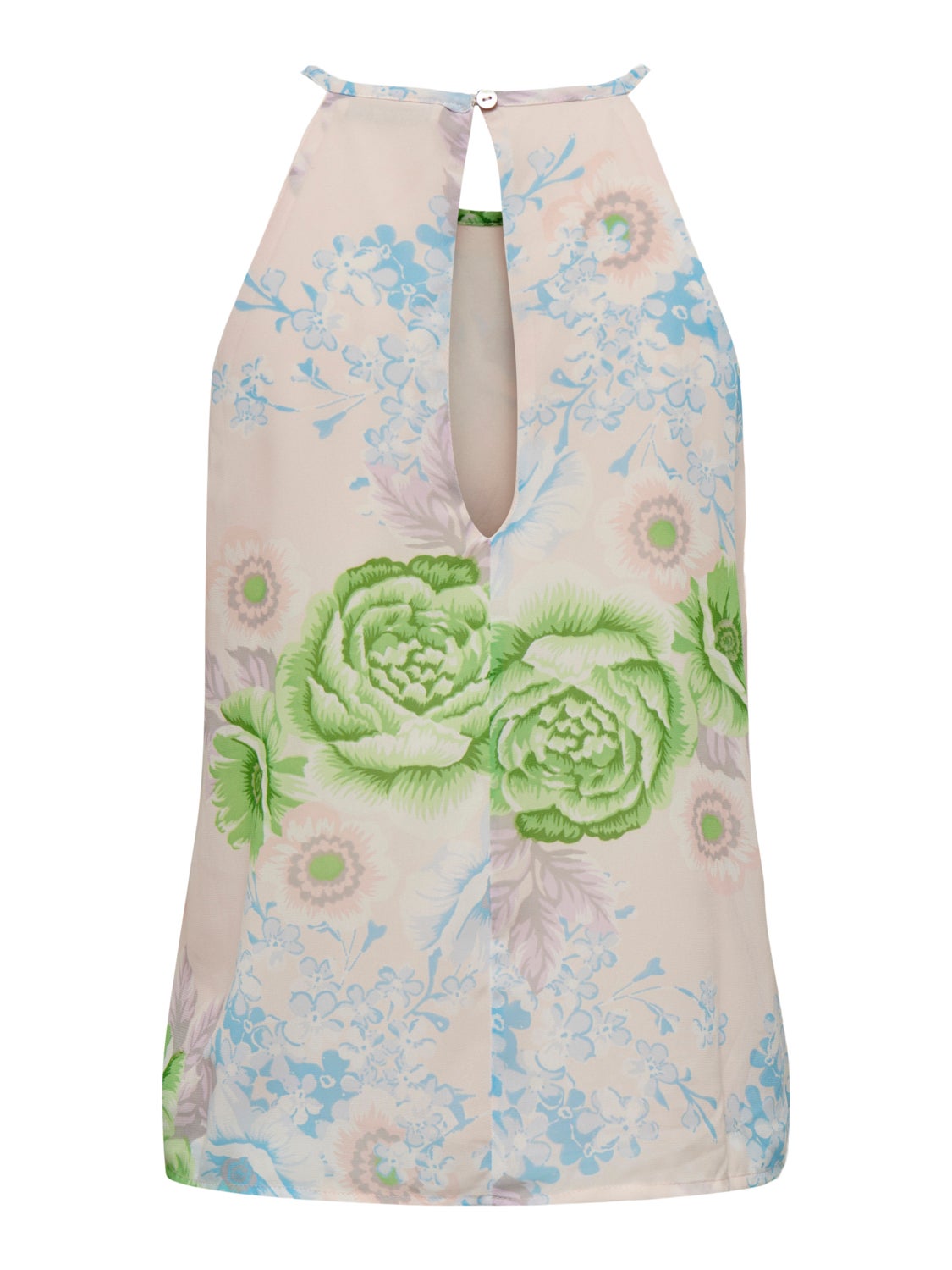 Halterneck Top with cut-out back