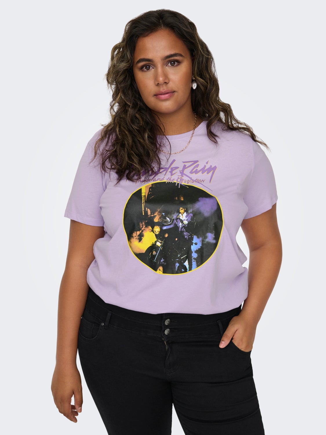 O-neck t-shirt with print