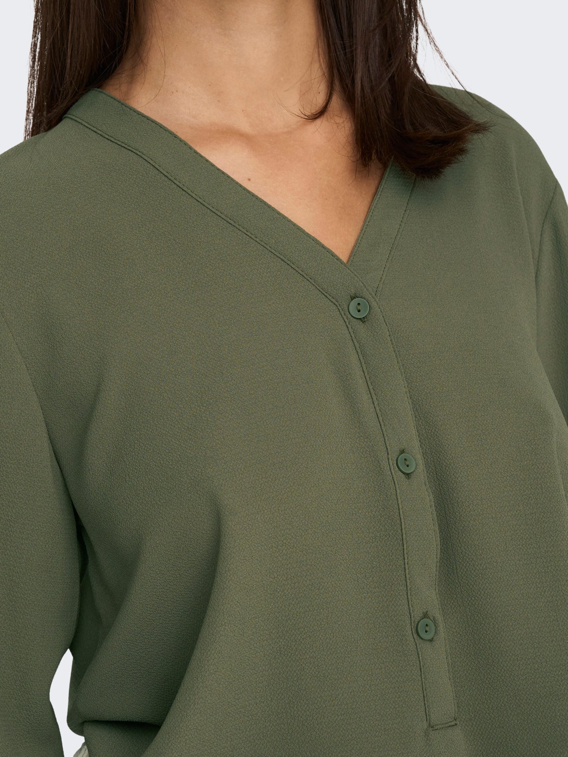 V-neck placket Shirt