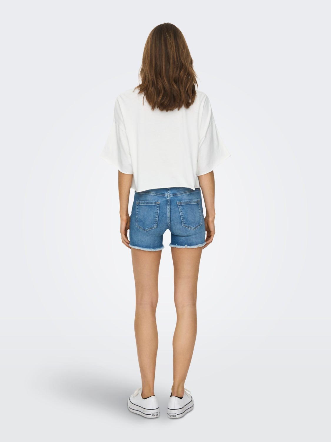 Cropped Boxy Fit T-shirt