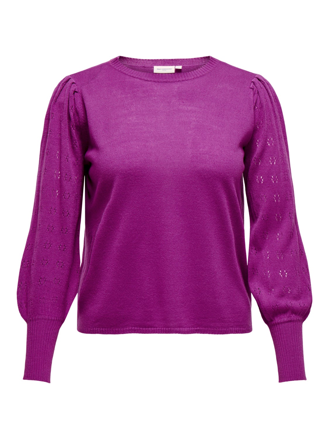 Curvy knitted Pullover