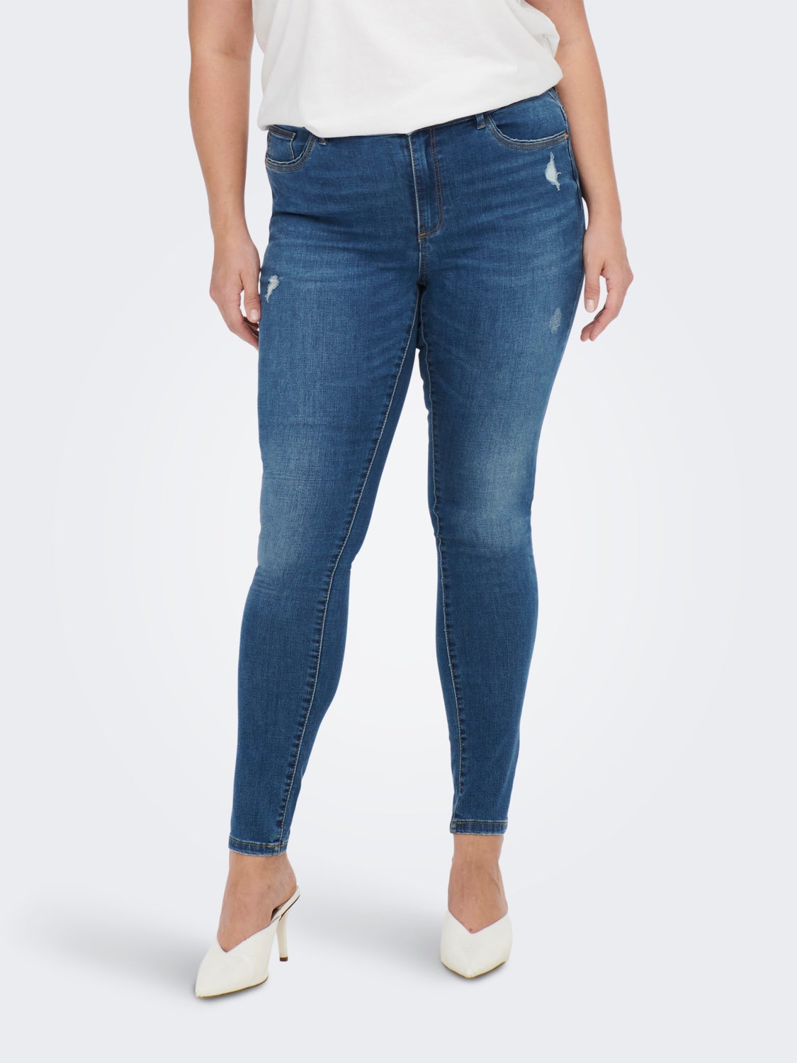 Curvy CARSally mid Skinny fit jeans