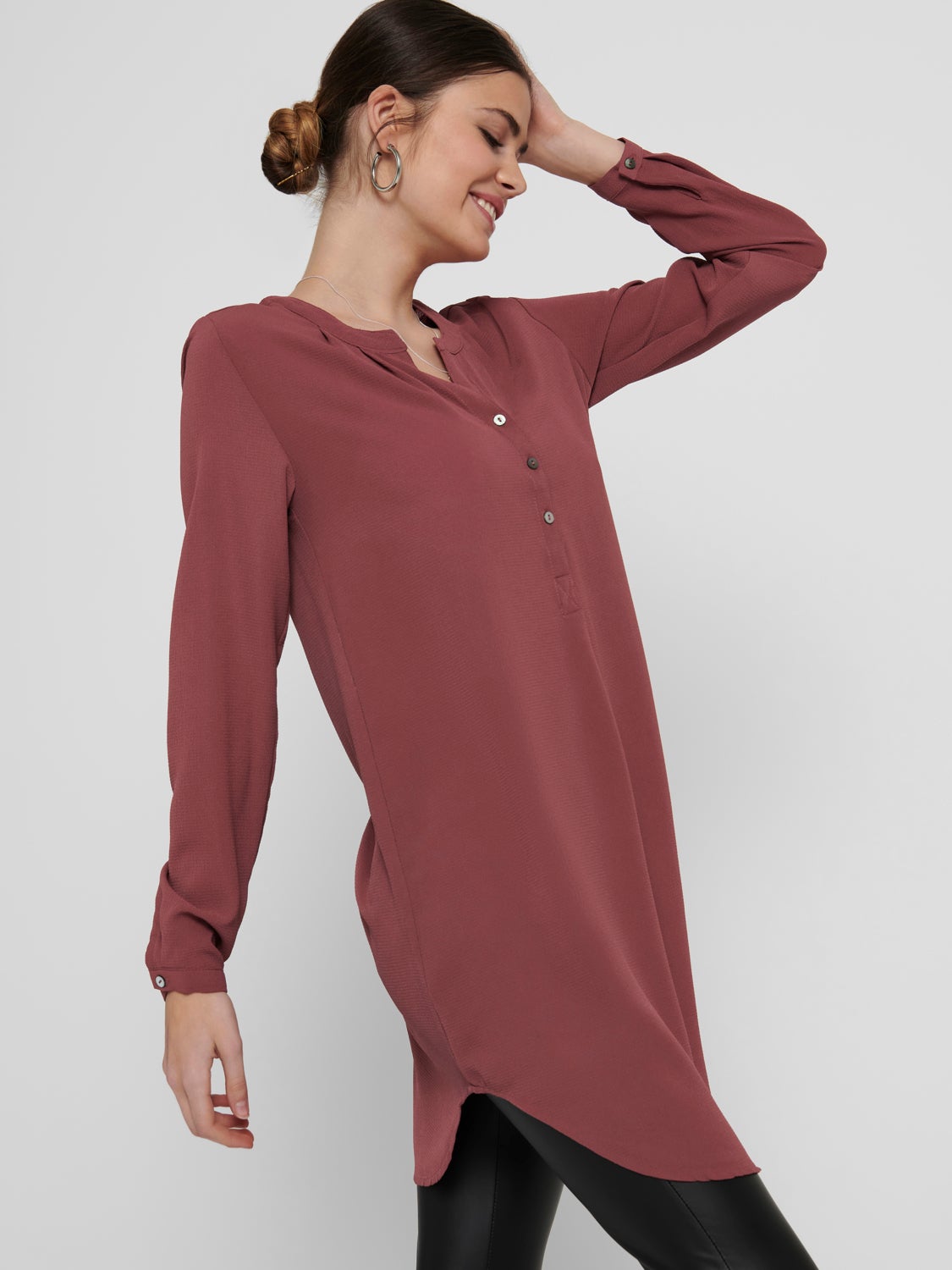 Solid Long sleeved shirt