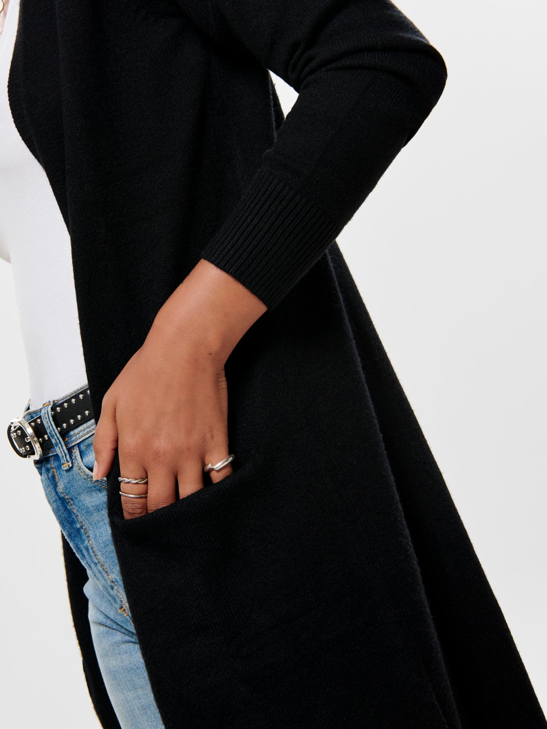 Long Knitted Cardigan