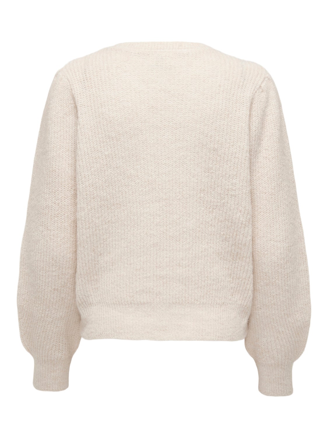 Puff sleeved Knitted Pullover