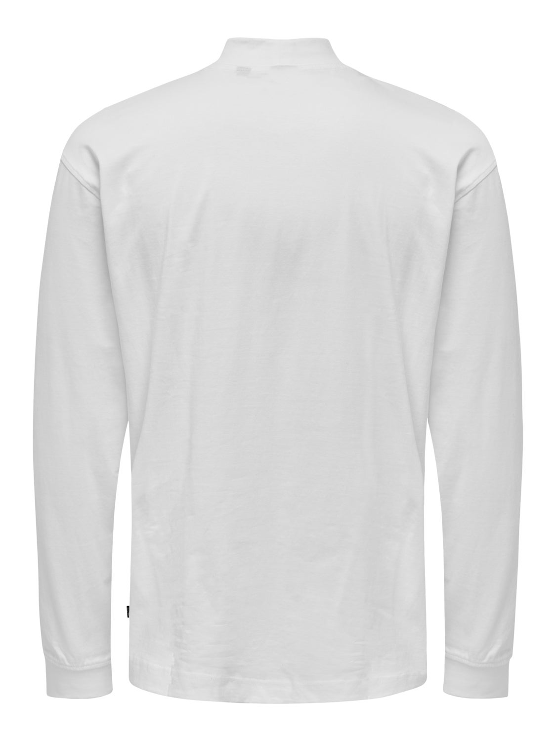 Relaxed Fit Mock neck T-Shirt