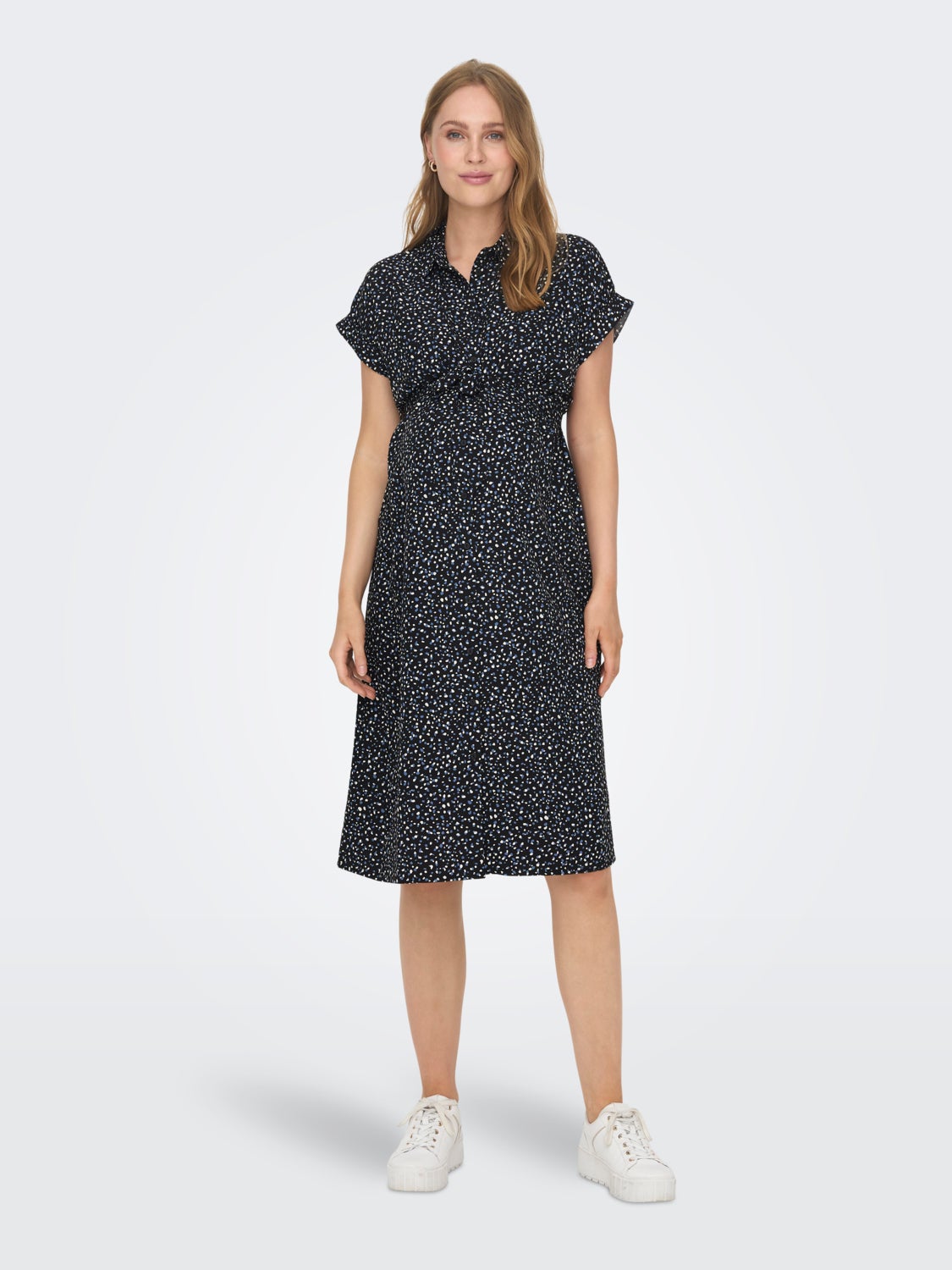 Mama mini shirt dress
