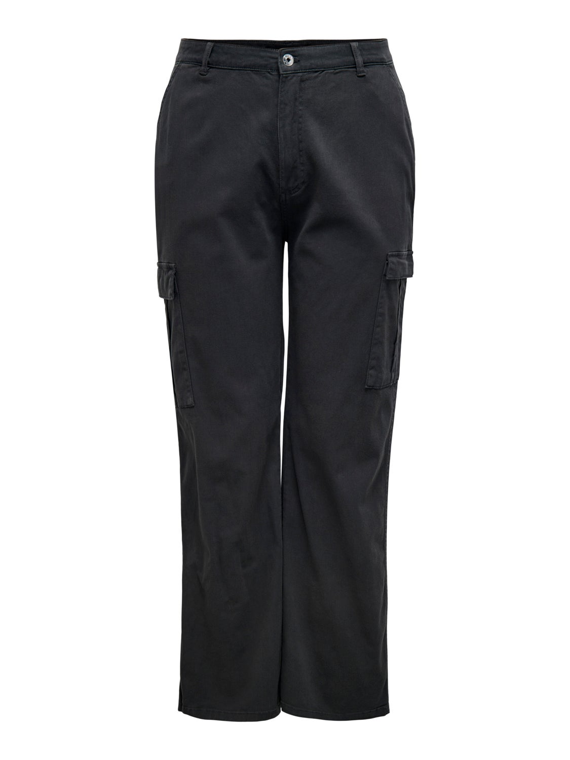 Curvy cargo trousers