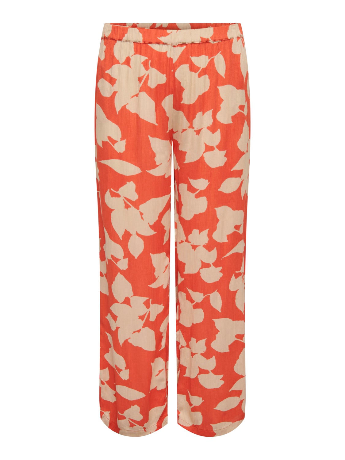 Curvy pants with print