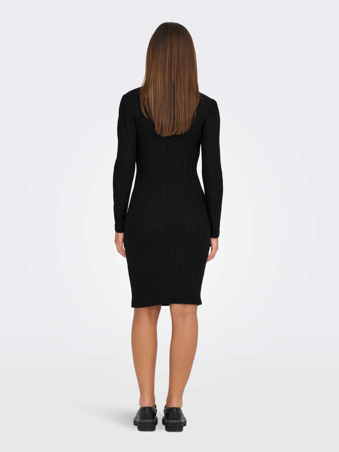 MINI DRESS WITH HIGH NECK