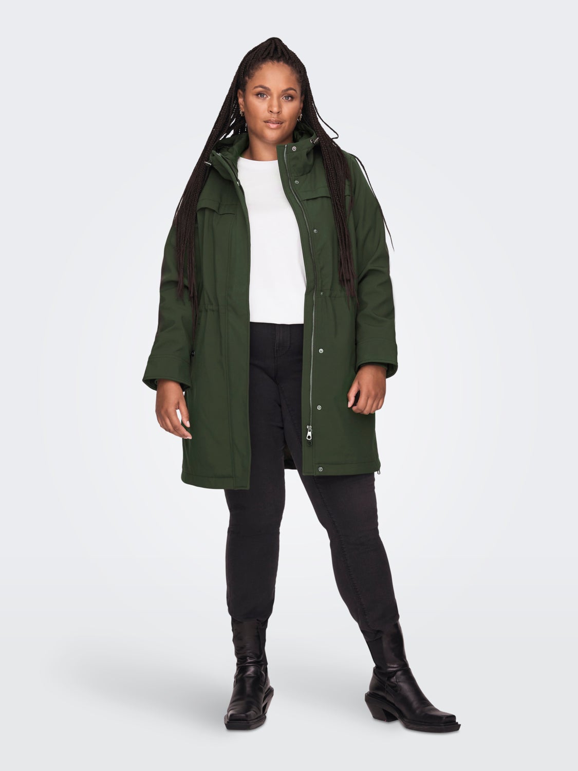 Curvy 2-layer Jacket