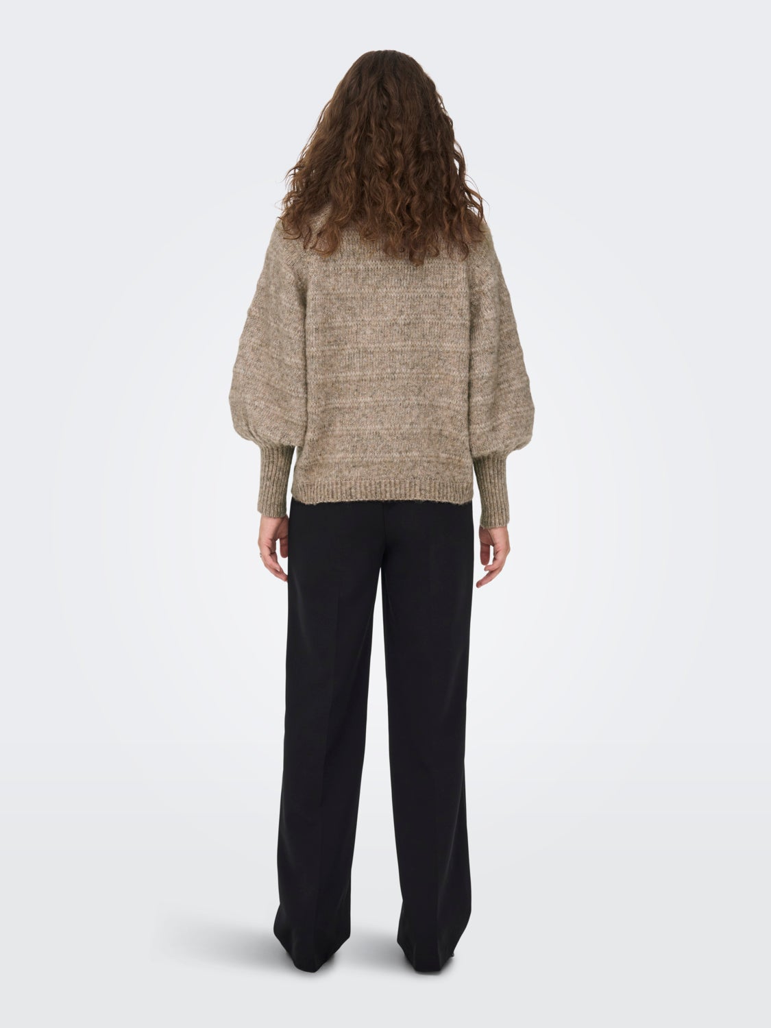 Highneck Knitted Pullover