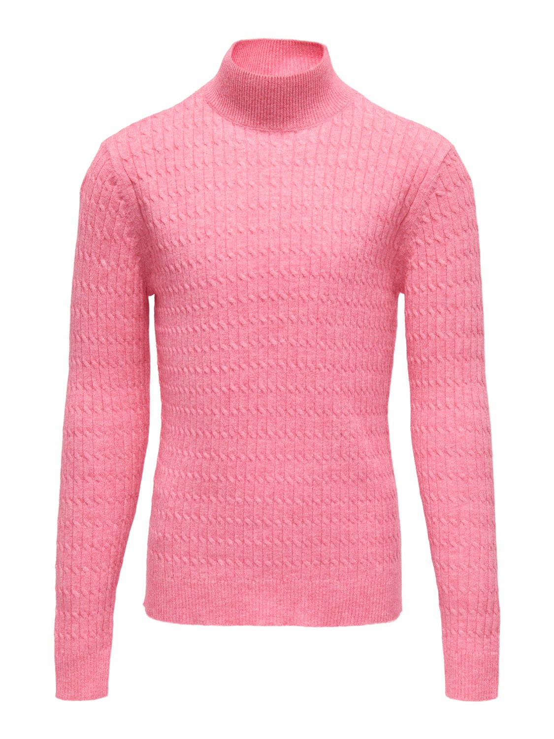 Textured knitted pullover
