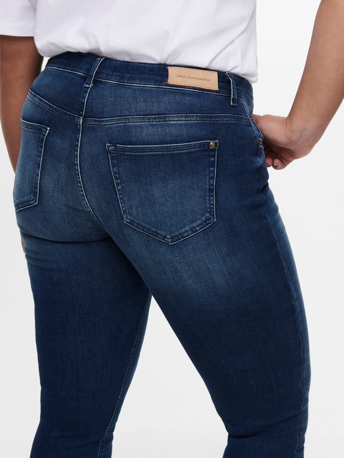 Curvy CARwilly reg ankle Skinny fit jeans