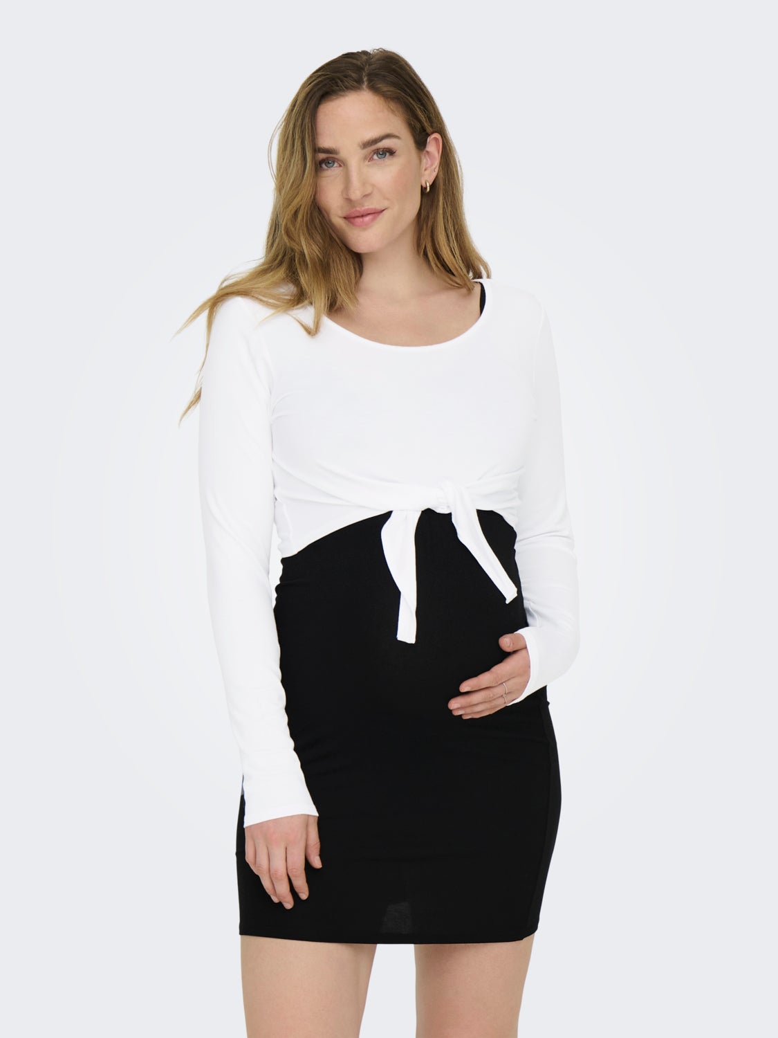 Mama dress with knot detail