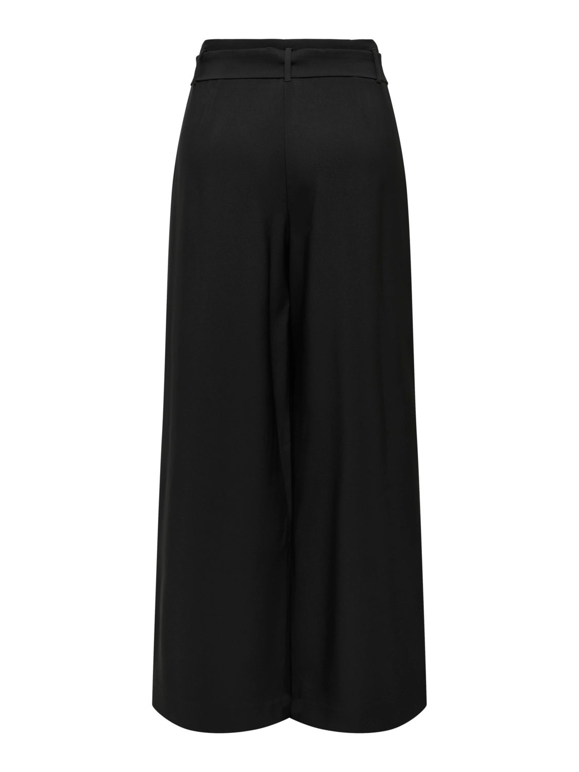 High Waisted Wide Pants With Belt