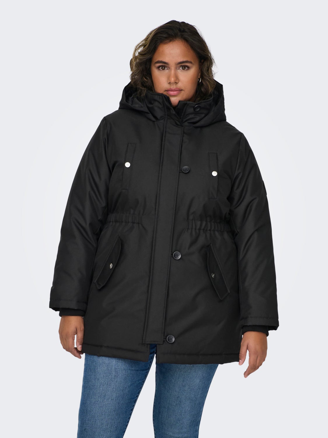 Curvy parka