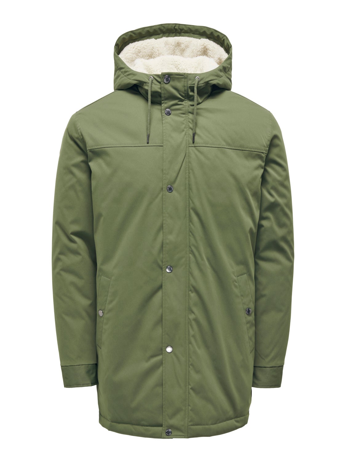 Hooded parka jacket