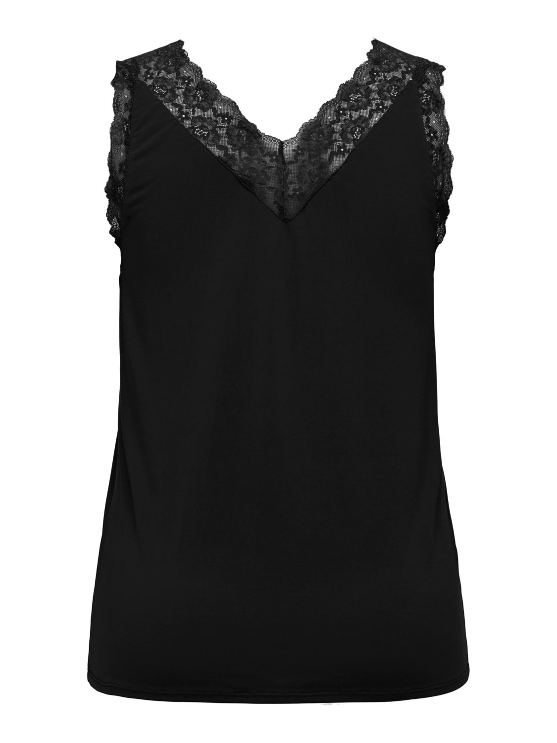 Curvy sleeveless top