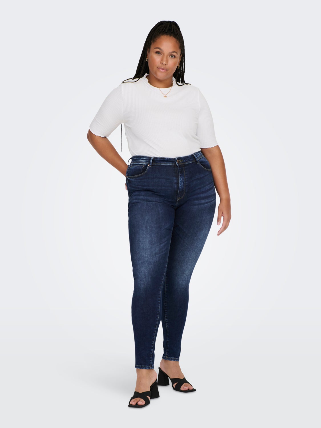 Curvy CARMaya shape reg Skinny fit jeans