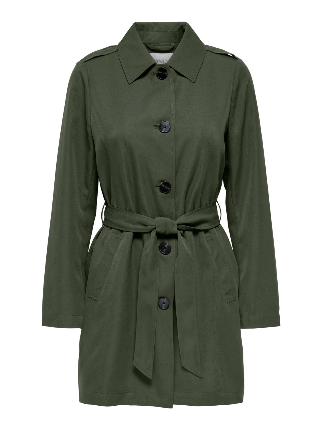 Short belted Trenchcoat