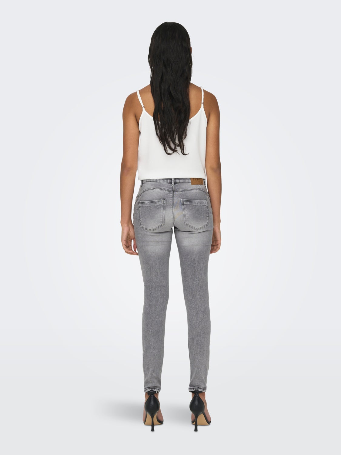 ONLDaisy life reg push ankle Skinny fit jeans