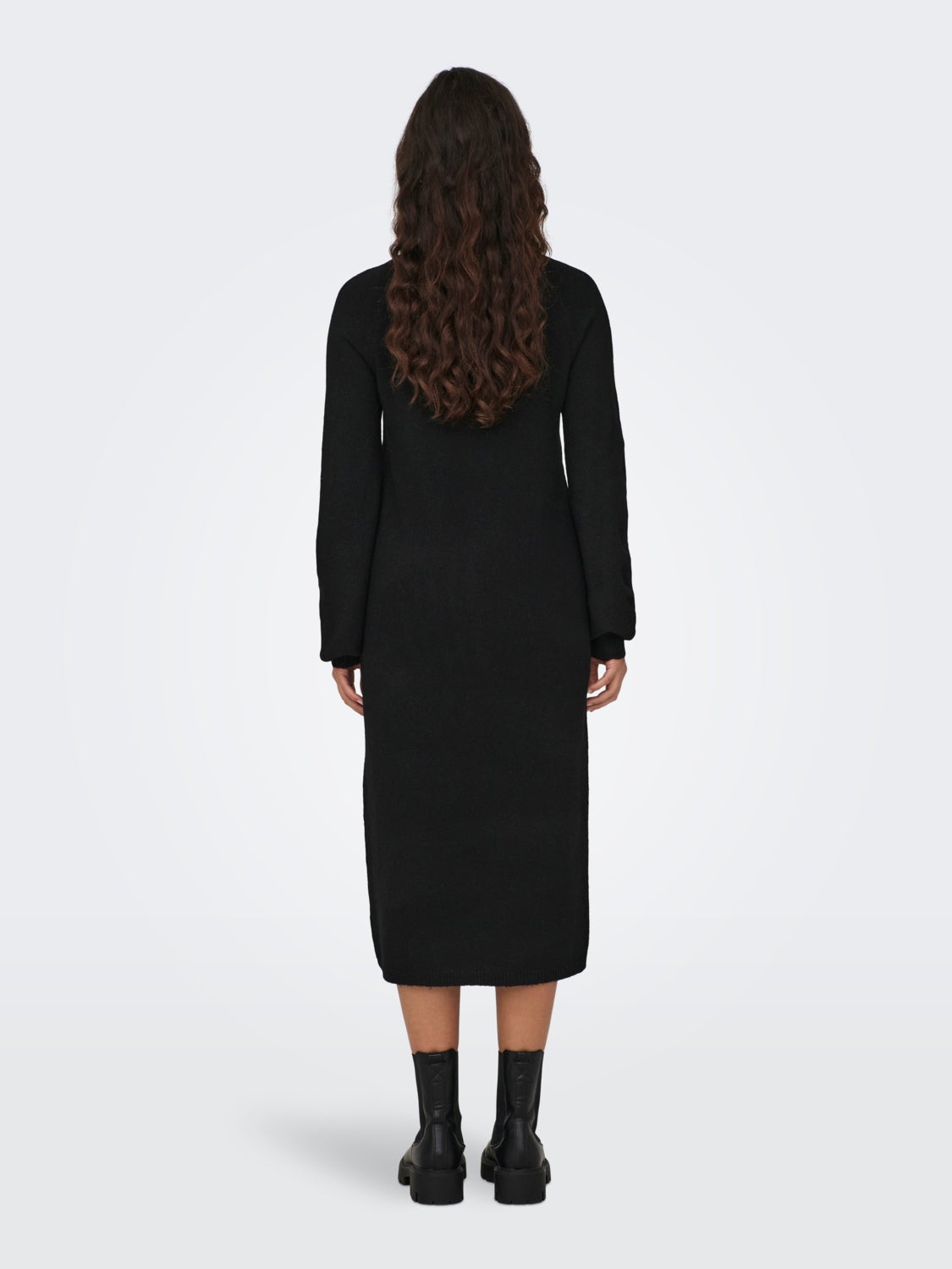 Midi o-neck dress