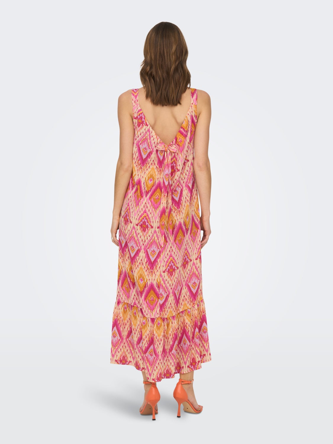 U-Neck Maxi Dress