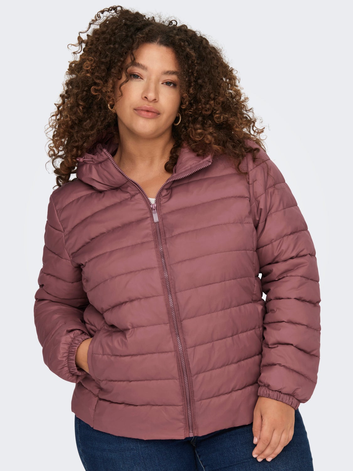 Curvy short Quilted jacket