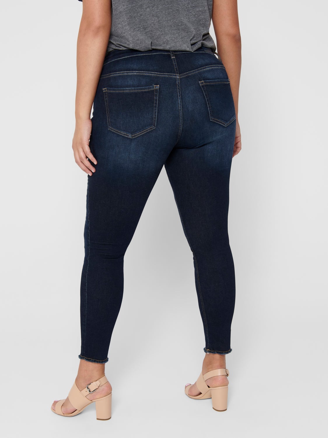 CUrvy Carwilly life reg ankle Skinny fit jeans