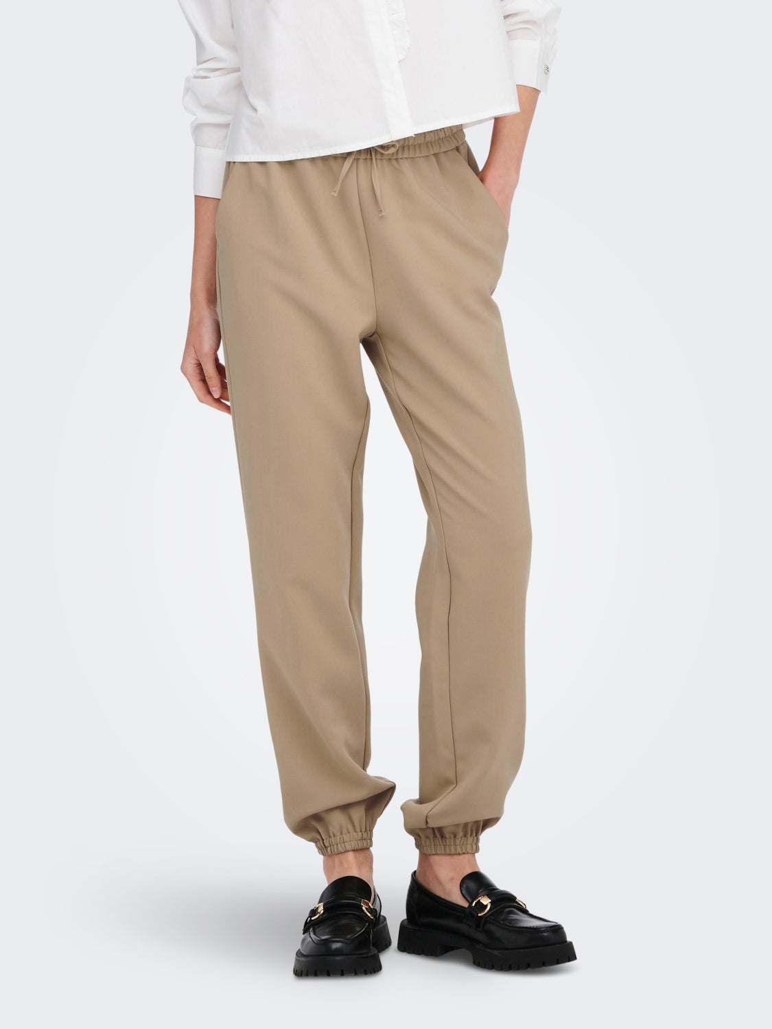 High waisted track Trousers