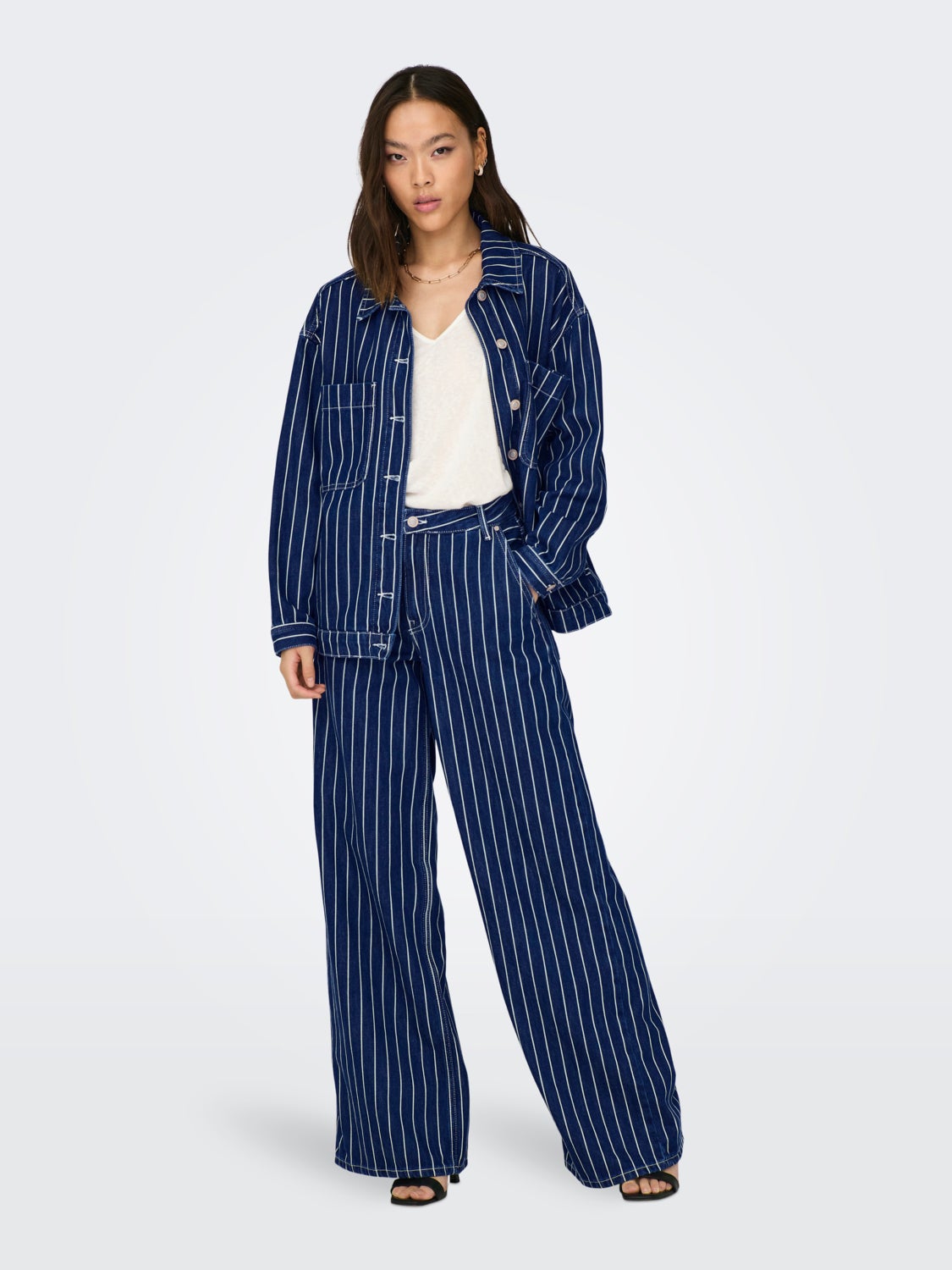 Denimjacket with collar