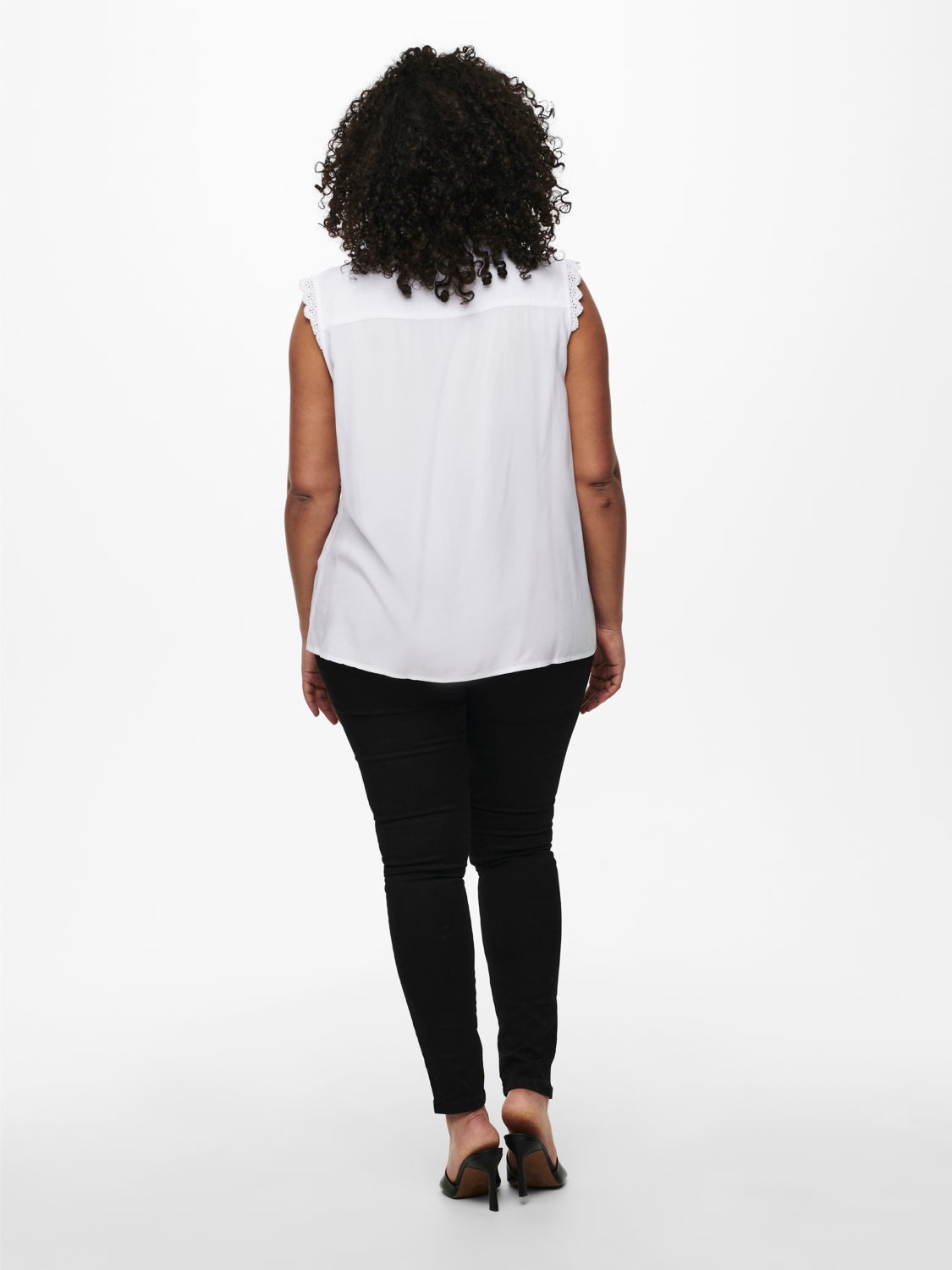 Curvy loose Sleeveless Top