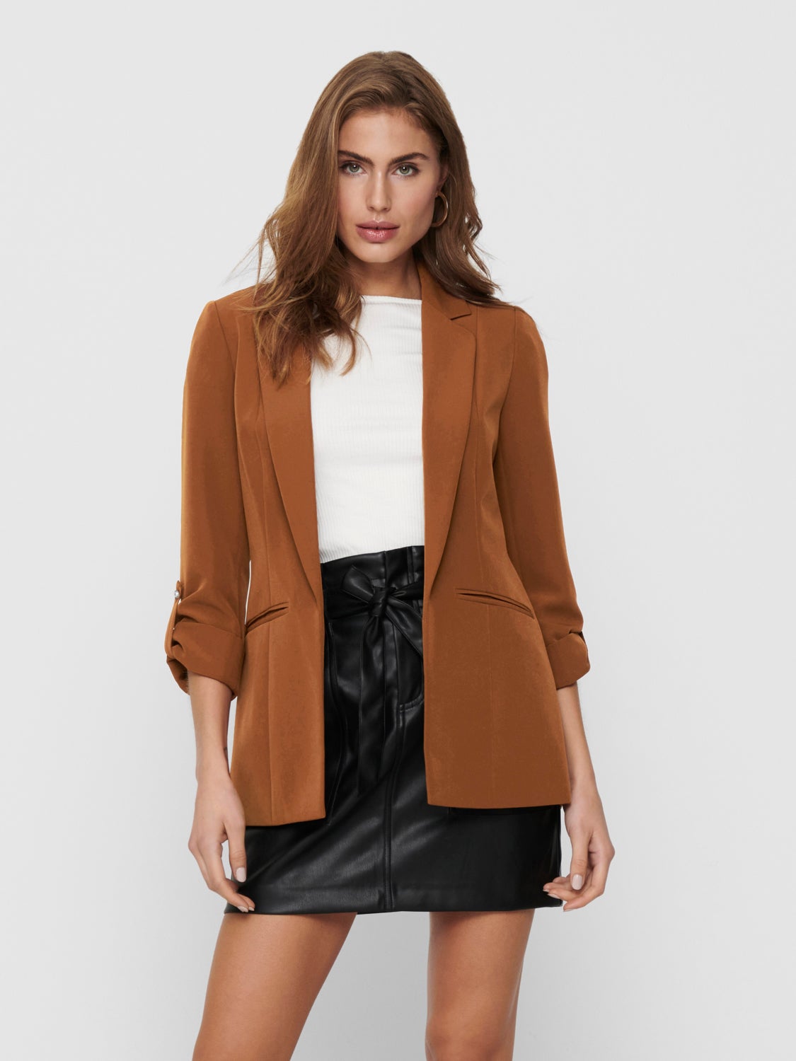 Long 3/4 sleeved blazer