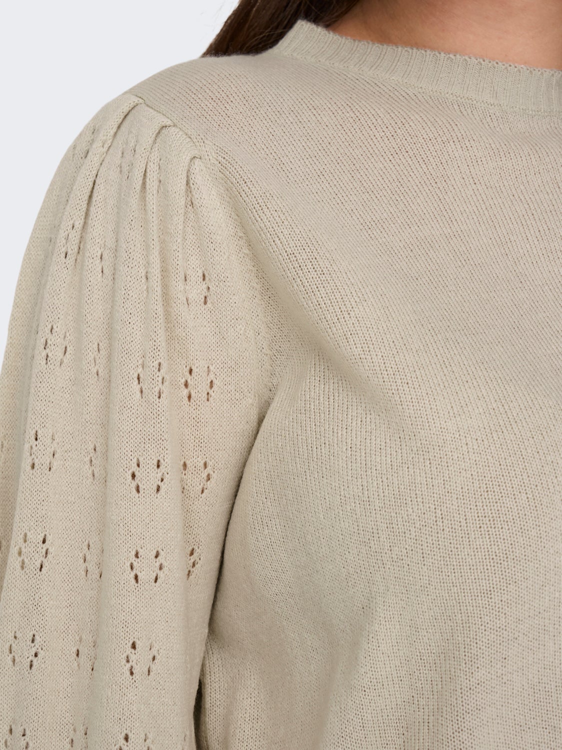 Curvy knitted Pullover