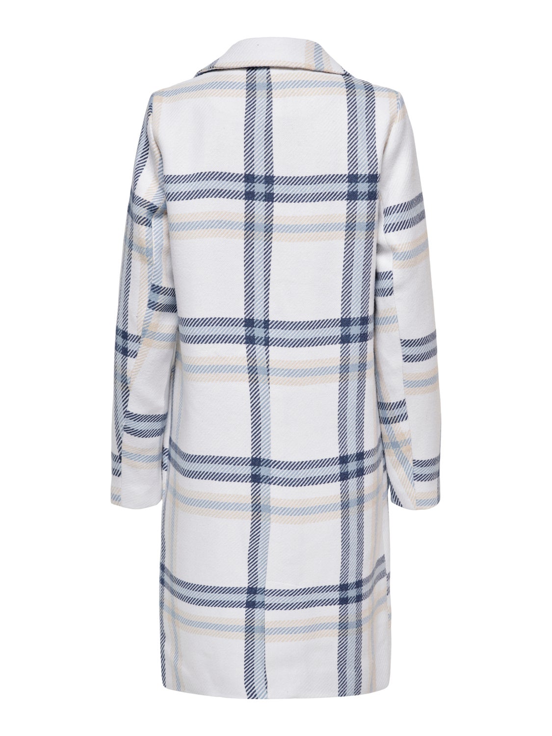 Tall Check Wool coat