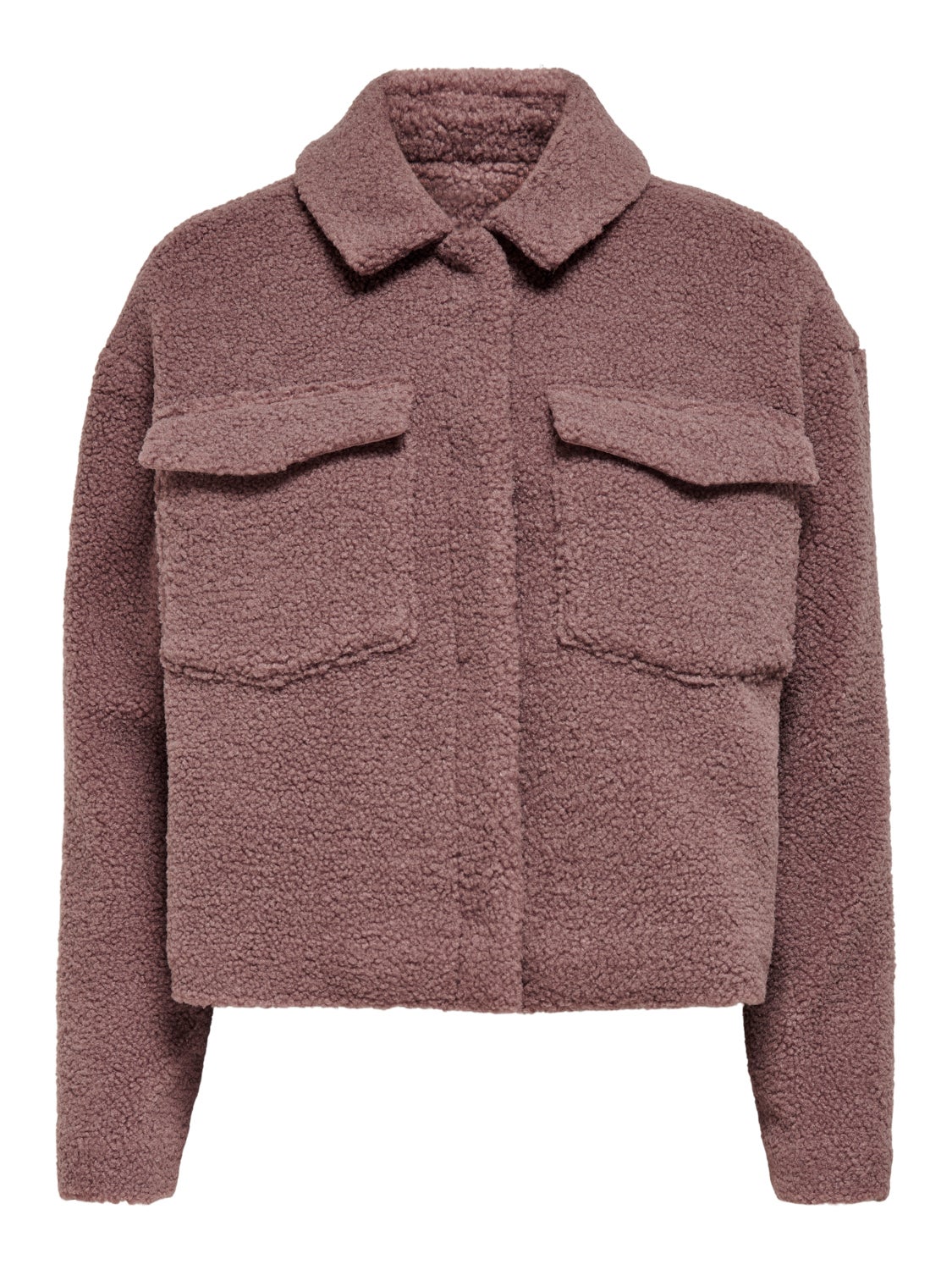 Cropped teddy Jacket