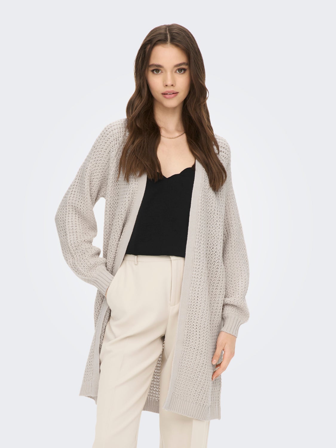 Long Knitted Cardigan