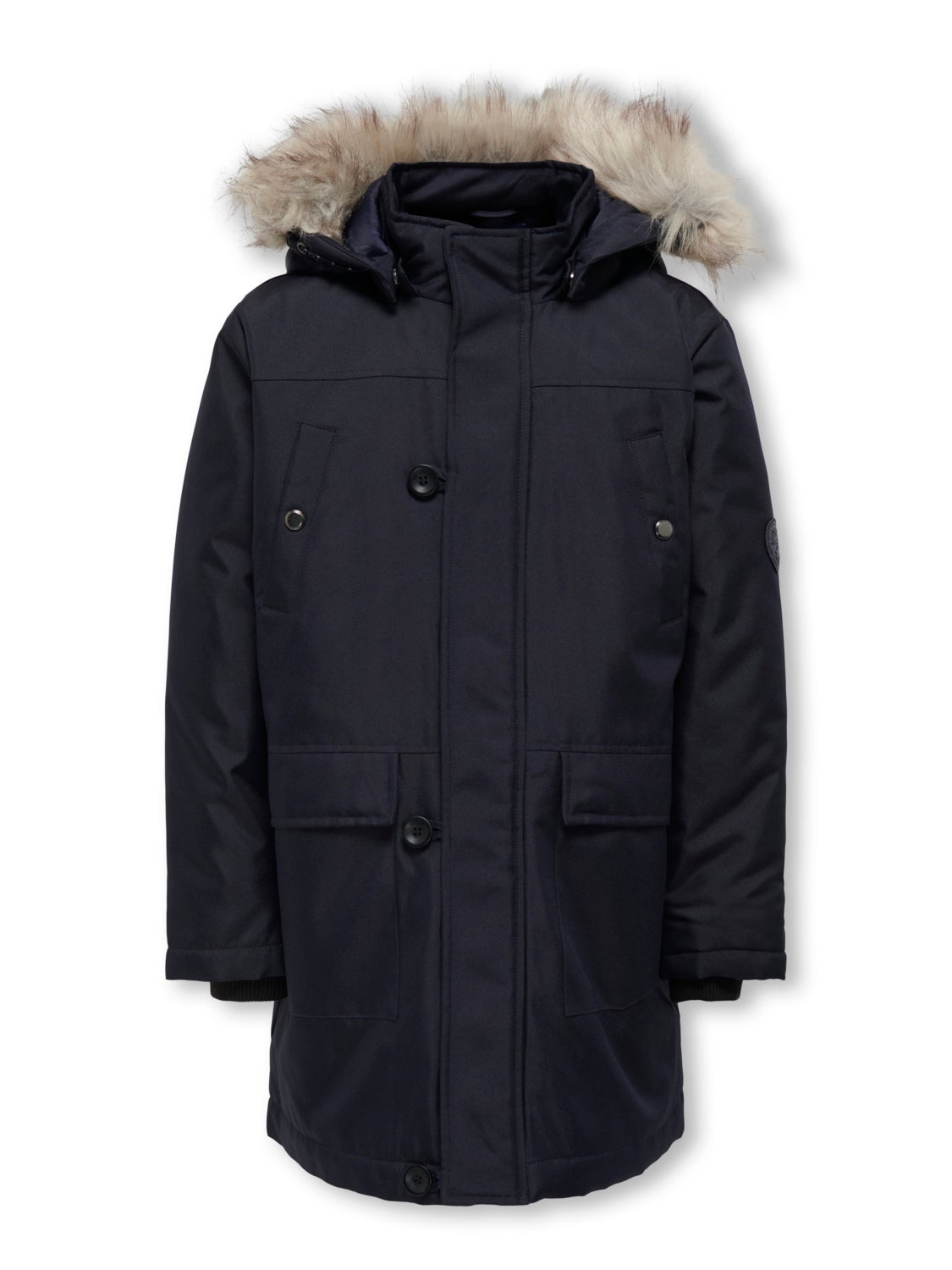 Faux fur Hooded Parka