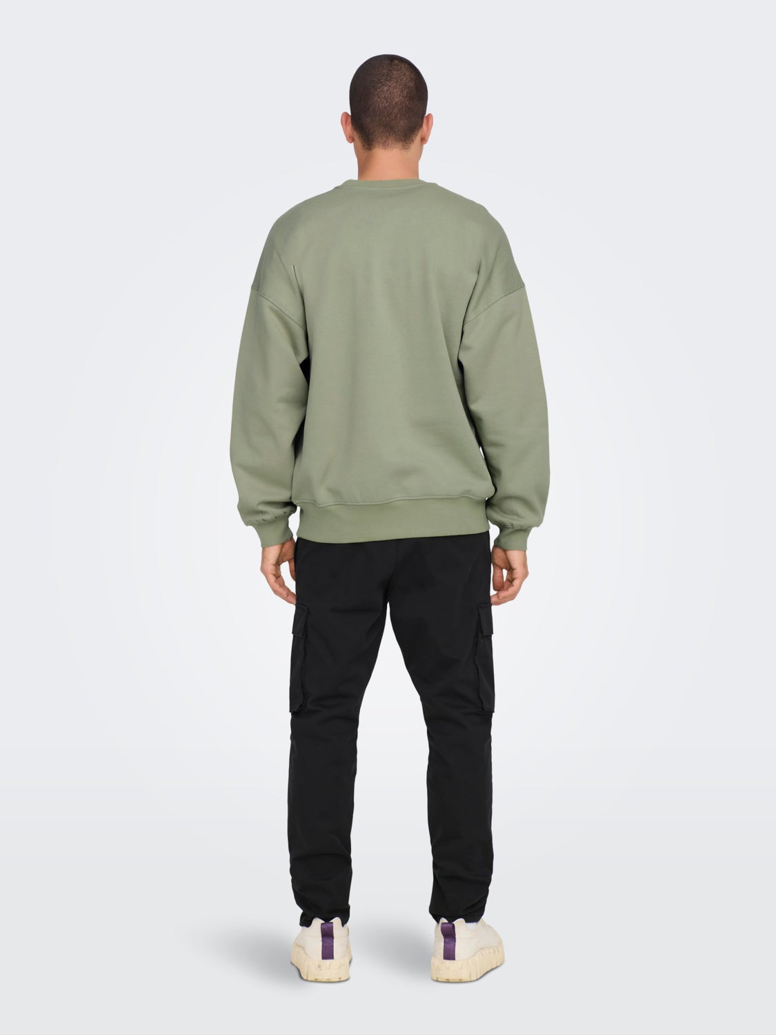 Relaxed Fit Crew neck Sweatshirt