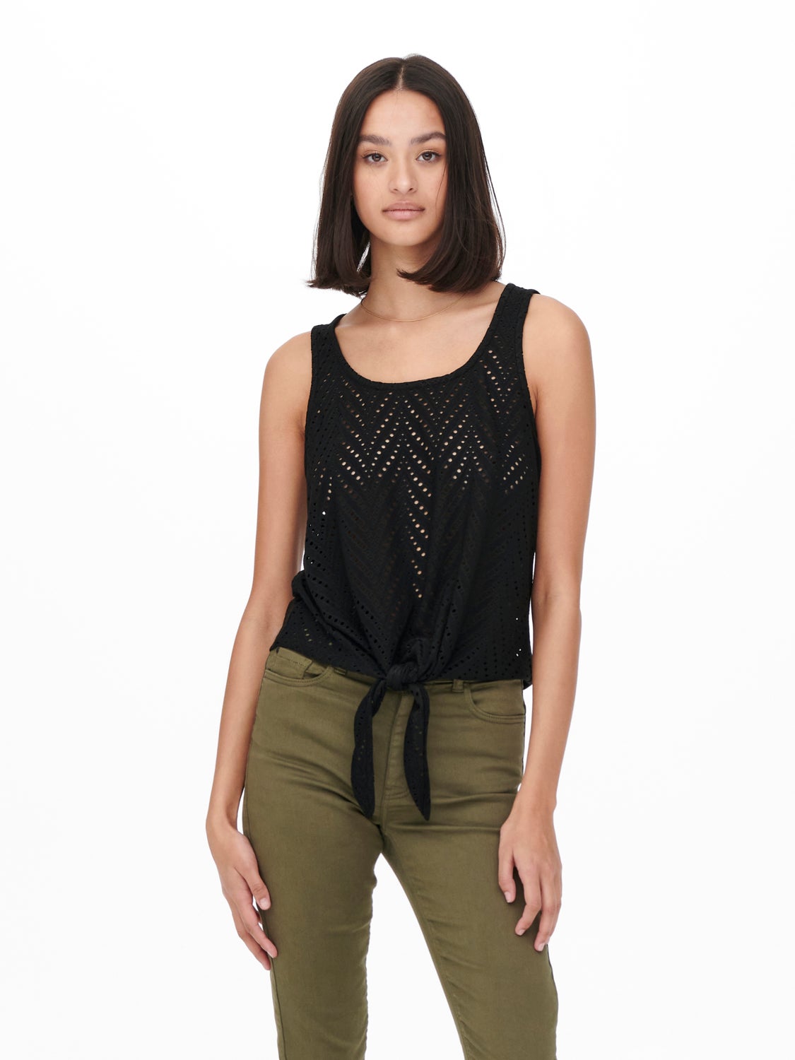 Knot Sleeveless Top