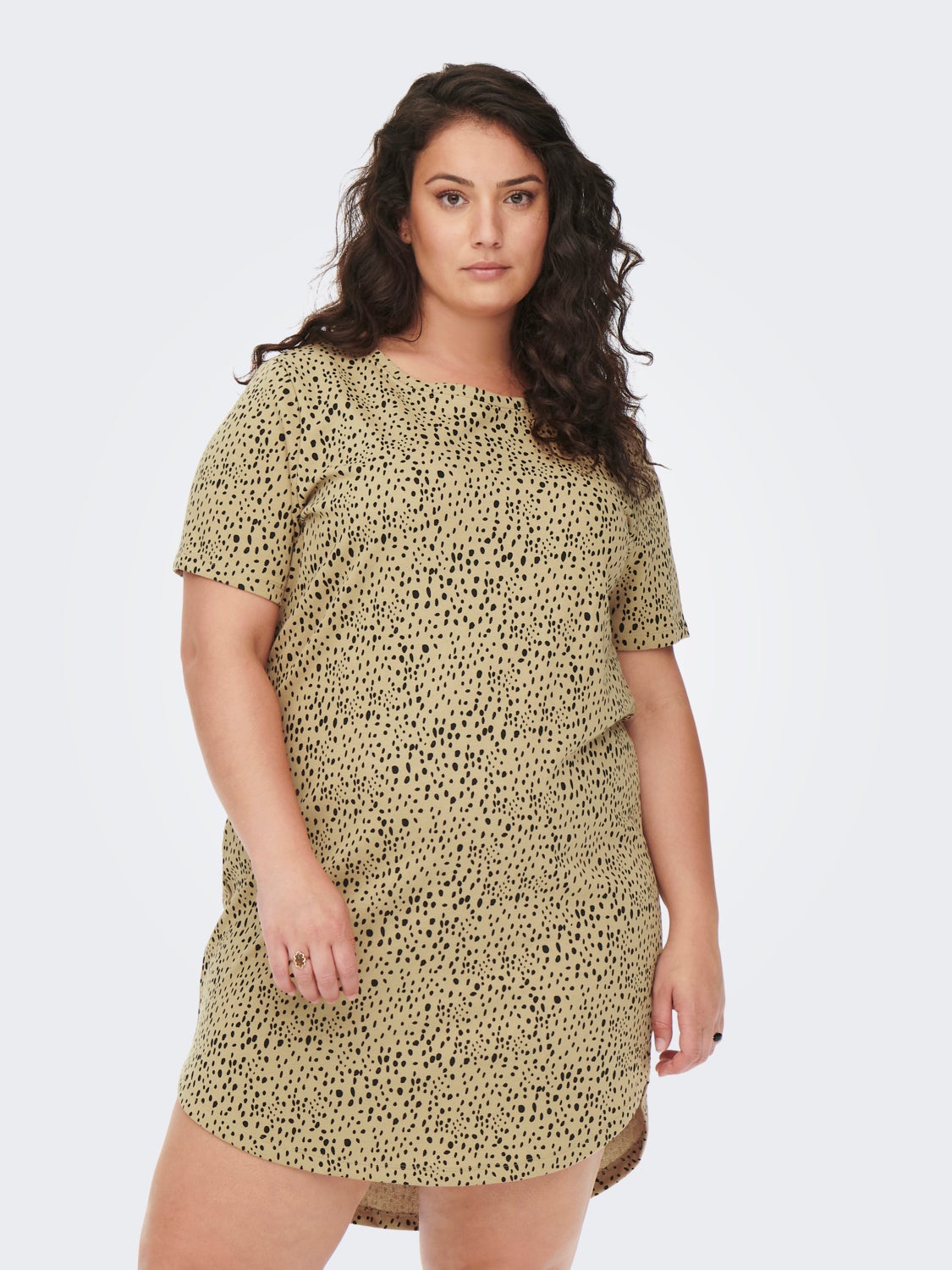 Curvy printed Dress
