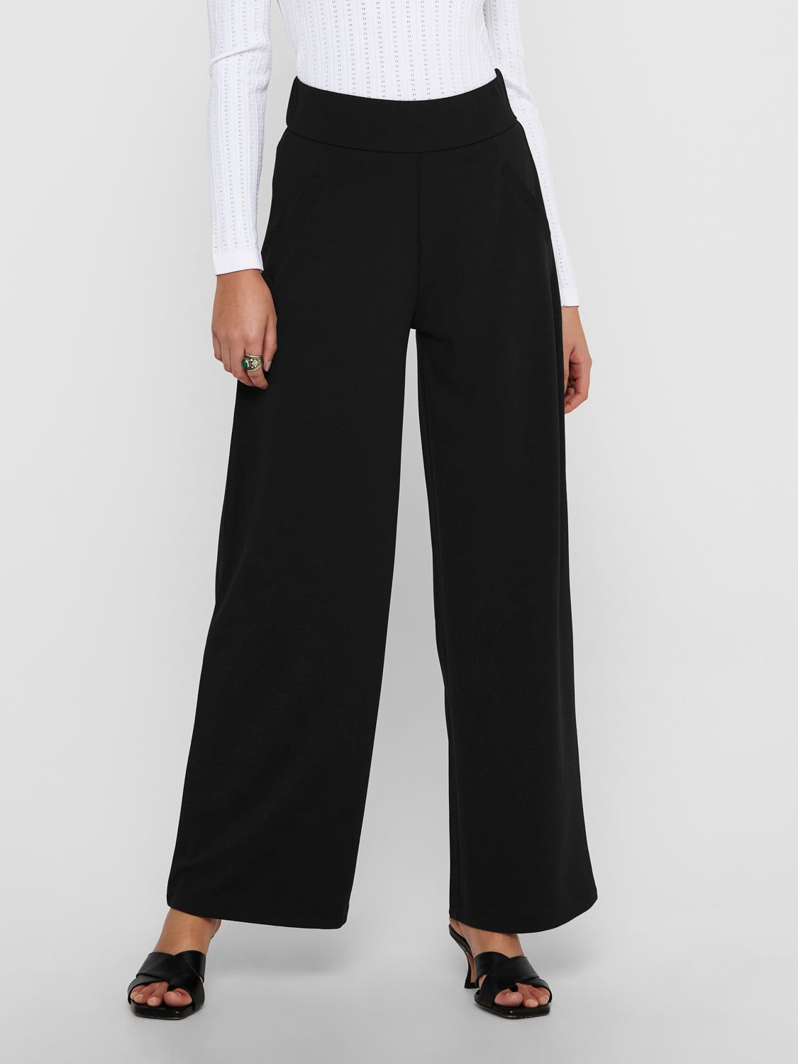 Wide Leg Trousers
