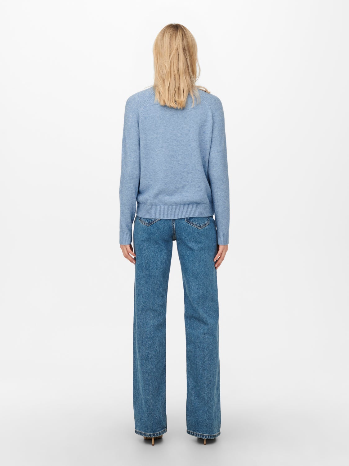 Solid colored Knitted Pullover