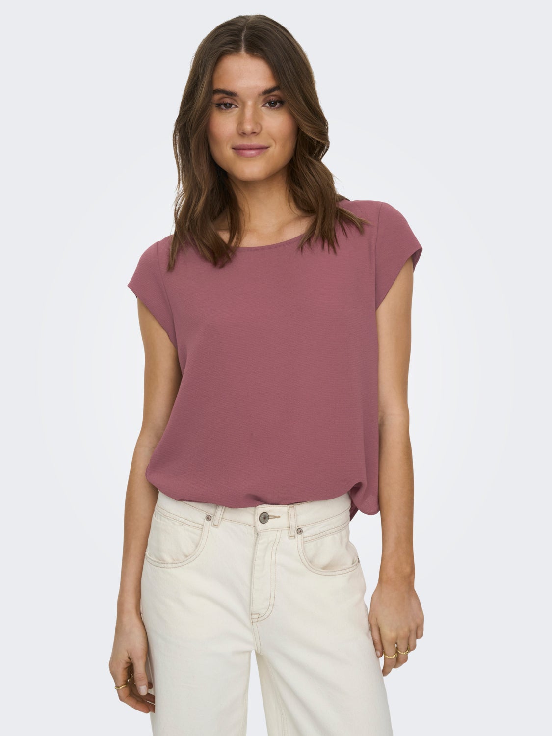 Loose Short Sleeved Top