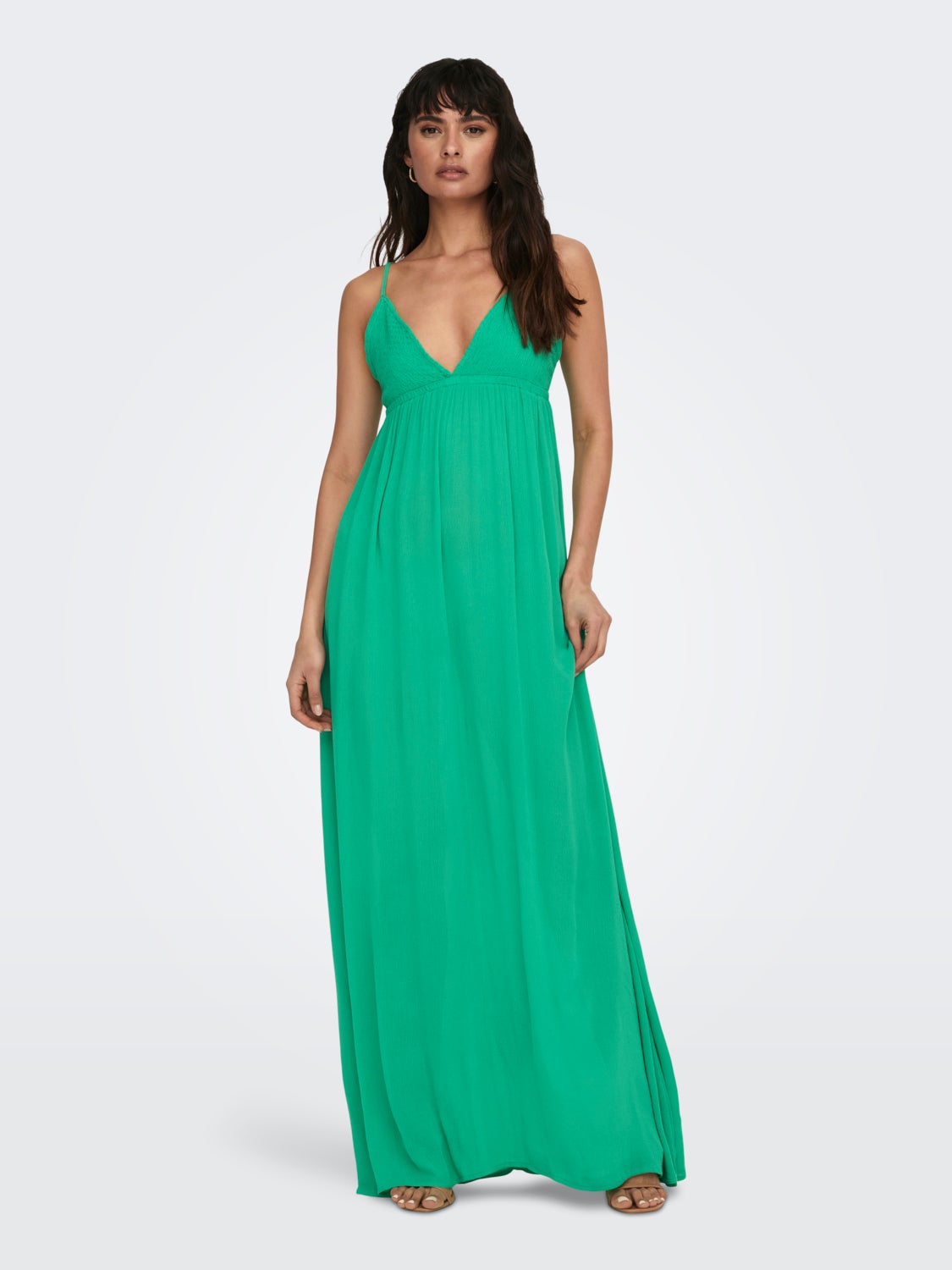 Regular Fit V-Neck Long dress