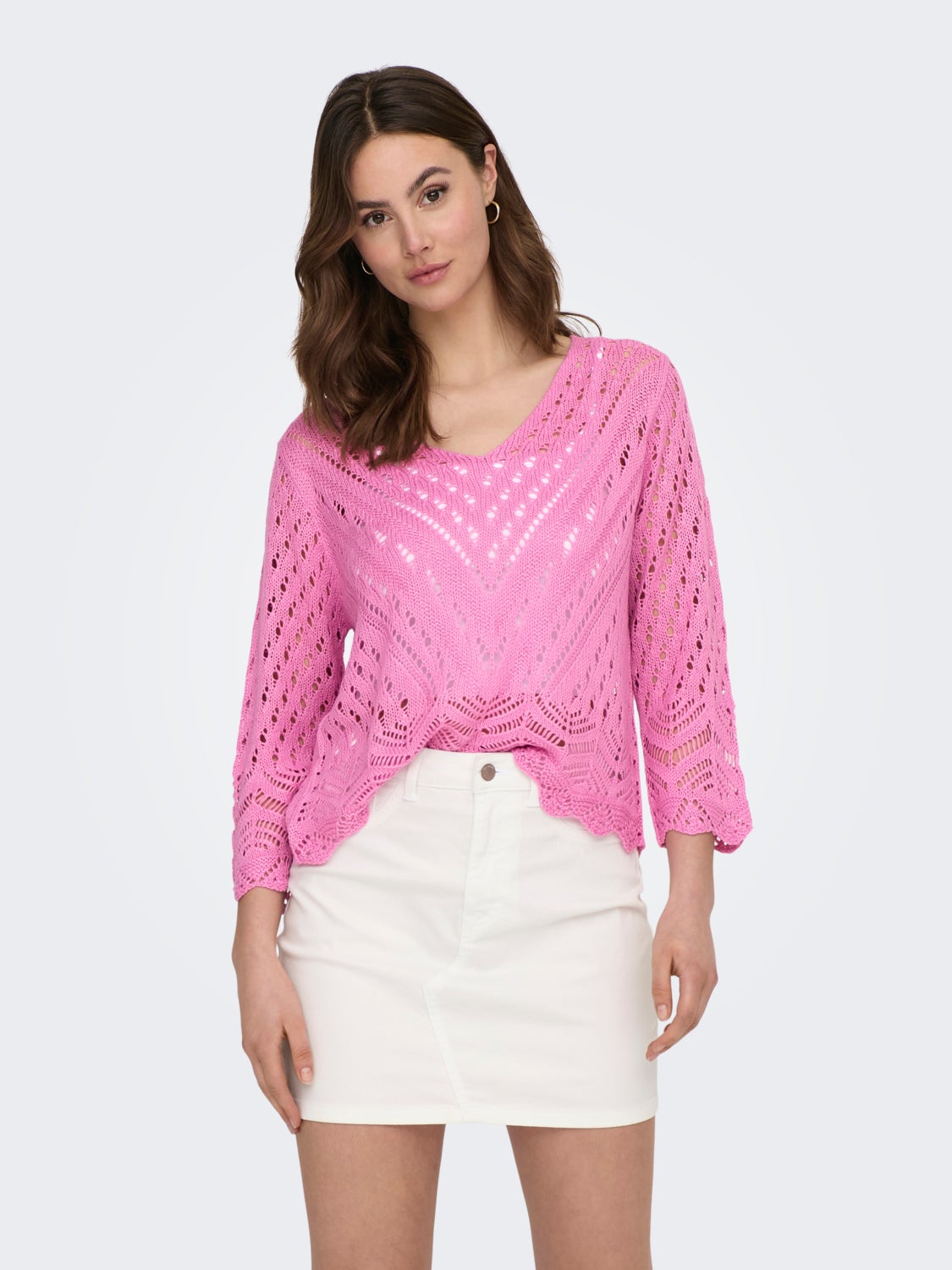 Short Knitted Pullover