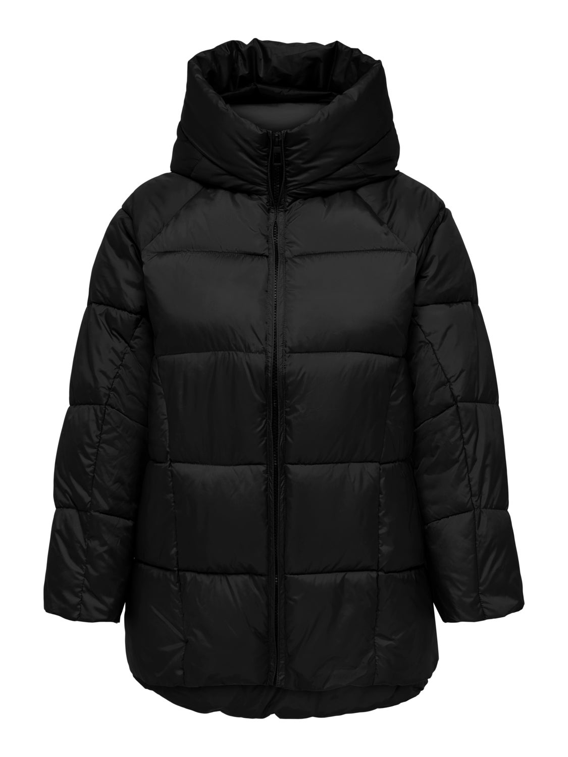 Curvy short puffer jacket